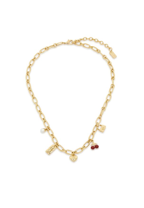 Naszyjnik Coach. Materiał: złote. Kolor: złoty