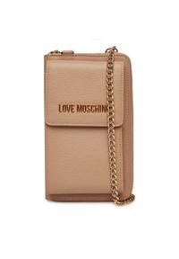 Love Moschino - LOVE MOSCHINO Torebka JC5701PP1MLD0105 Brązowy. Kolor: brązowy. Materiał: skórzane