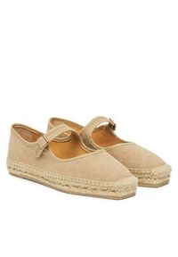 Castañer Espadryle Padua/002 025755 Beżowy. Kolor: beżowy. Materiał: materiał #5