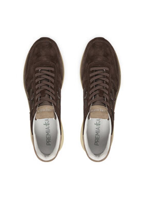 Premiata Sneakersy Mick Var 7898 Brązowy. Kolor: brązowy. Materiał: skóra