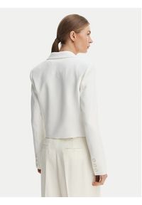 Guess Marynarka W6GN03 W1742 Biały Regular Fit. Kolor: biały. Materiał: syntetyk #3