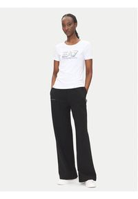 EA7 Emporio Armani T-Shirt 7W000183 AF10373 U0002 Biały Regular Fit. Kolor: biały. Materiał: bawełna #4
