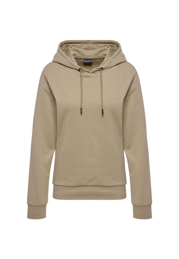 Bluza damska z kapturem Hummel Active Co. Typ kołnierza: kaptur. Kolor: szary, wielokolorowy, brązowy, pomarańczowy. Materiał: polar. Sezon: zima