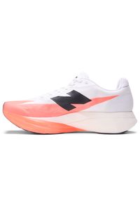 Buty męskie New Balance FuelCell SC Elite V5 MRCELLR5 – pomarańczowe. Kolor: pomarańczowy. Materiał: syntetyk, materiał. Szerokość cholewki: normalna. Sport: bieganie, fitness #6