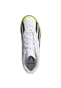 Adidas - Buty piłkarskie adidas X Crazyfast.4 Tf Jr IE4066 białe białe. Zapięcie: sznurówki. Kolor: biały. Materiał: syntetyk, guma. Sport: piłka nożna #4