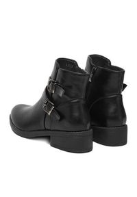 DeeZee Botki LZP05 Czarny. Kolor: czarny. Materiał: materiał #4
