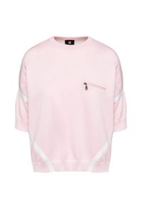 Bogner - Sweter BOGNER OLINA. Kolor: różowy. Materiał: prążkowany #1