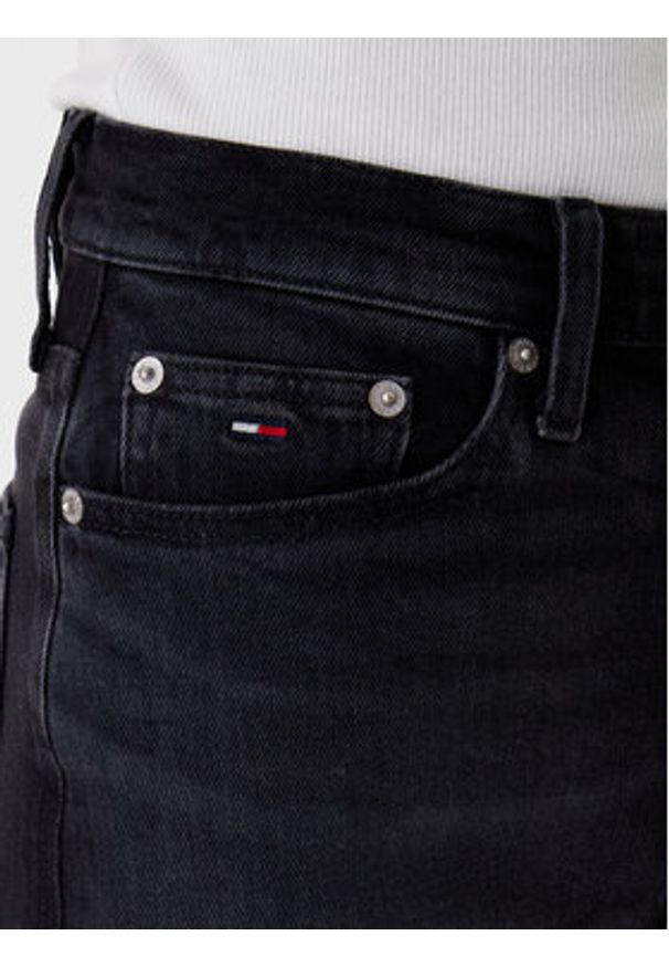 Tommy Jeans Jeansy Claire DW0DW22453 Czarny Wide Leg. Kolor: czarny