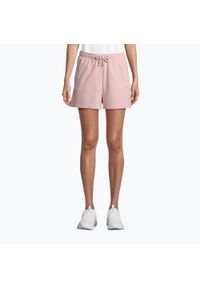 Fila - Spodenki damskie FILA Brandenburg High Waist. Stan: podwyższony. Kolor: różowy. Długość: krótkie