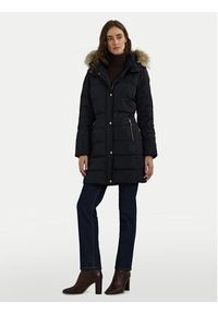 Lauren Ralph Lauren - LAUREN RALPH LAUREN Płaszcz zimowy 297957517002 Granatowy Regular Fit. Kolor: niebieski. Materiał: syntetyk. Sezon: zima #5