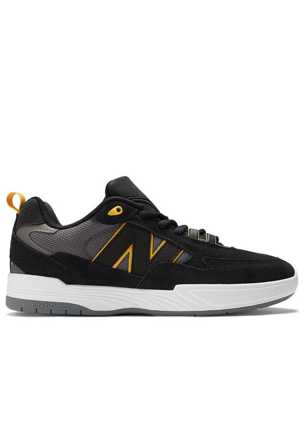 Buty New Balance Numeric NM808WUT - czarne. Kolor: czarny. Materiał: syntetyk, materiał, guma, zamsz. Szerokość cholewki: normalna. Sport: skateboard