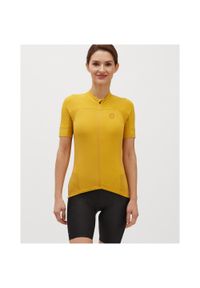 Koszulka damska Silvini Women Jersey Montella WD2024. Kolor: żółty. Materiał: jersey. Sport: kolarstwo #1