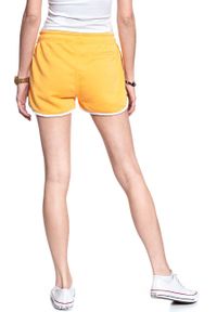 Wrangler - DAMSKIE SPODENKI WRANGLER B&Y SHORT AMBER YELLOW W6066ICUY 112130415. Okazja: na plażę #6