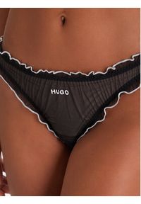 Hugo - HUGO Komplet stringów 50550109 Czarny. Kolor: czarny. Materiał: syntetyk #6