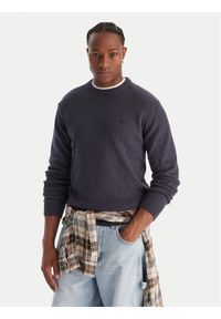 Quiksilver Sweter Salt Water EQYSW03326 Granatowy Regular Fit. Kolor: niebieski. Materiał: bawełna