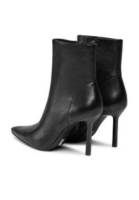 Steve Madden Botki Iyanna Bootie SM11002278 SM11002278-017 Czarny. Kolor: czarny. Materiał: skóra #7