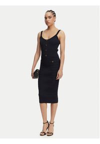 Guess Top W5YR10 Z0130 Granatowy Regular Fit. Kolor: niebieski. Materiał: syntetyk #3