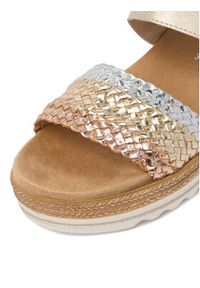 Remonte Sandały CEO-D0Q56-90 Złoty. Kolor: złoty. Materiał: skóra #3