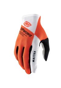 Rękawiczki MTB męskie 100% Celium. Kolor: pomarańczowy