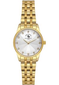 Lovrin - Zegarek damski Santa Barbara Rocket Polo Club SB.1.10649-3 CYRKONIE złoty. Kolor: złoty #1