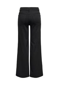 only - ONLY Jeansy Madison 15301338 Czarny Wide Leg. Kolor: czarny