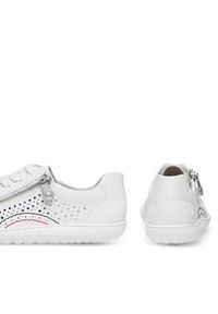 Rieker Sneakersy 52824-80 Biały. Kolor: biały. Materiał: skóra #3