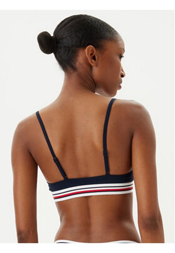 TOMMY HILFIGER - Tommy Hilfiger Góra od bikini UW0UW05806 Granatowy. Kolor: niebieski. Materiał: syntetyk