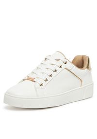 DeeZee Sneakersy AM25228 Biały. Kolor: biały. Materiał: skóra