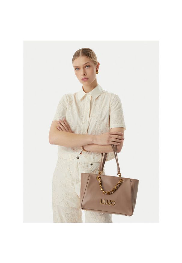 Torebka Liu Jo. Kolor: beżowy