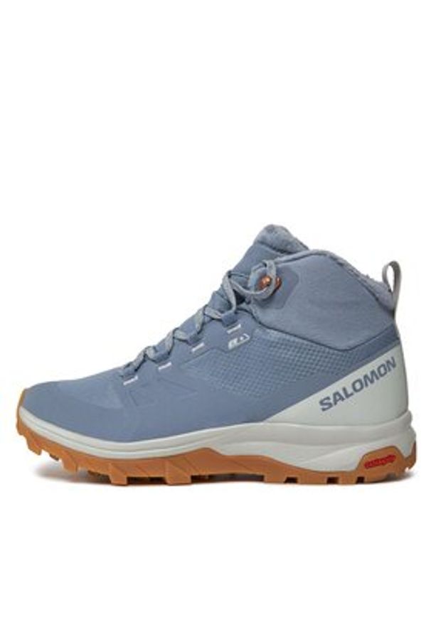 Salomon Trekkingi Outsnap Climasalomon™ Waterproof L47289900 Niebieski. Kolor: niebieski