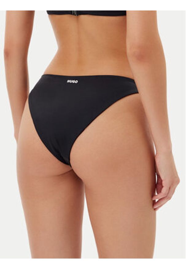 Hugo - HUGO Dół od bikini Pure 50540673 Czarny. Kolor: czarny. Materiał: syntetyk