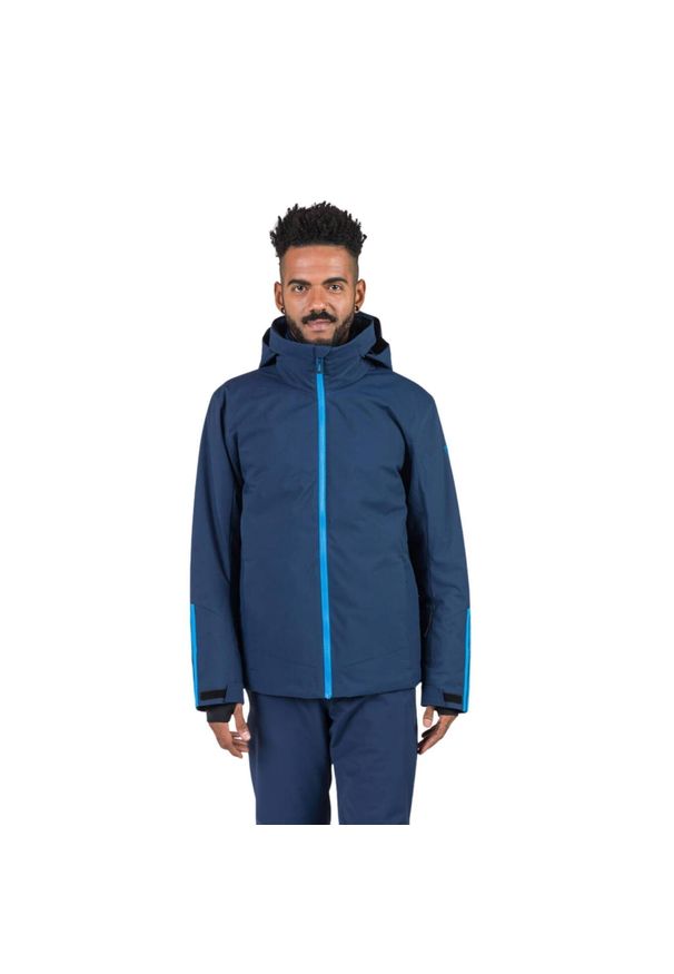 Kurtka narciarska Rossignol męska Strawpile JKT granatowa. Kolor: niebieski. Sezon: zima. Styl: wakacyjny