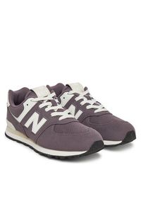 New Balance Sneakersy GC574LCE Fioletowy. Kolor: fioletowy. Materiał: materiał. Model: New Balance 574 #3