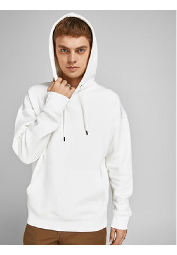 Jack & Jones - Jack&Jones Bluza Star 12208157 Biały Relaxed Fit. Kolor: biały. Materiał: syntetyk