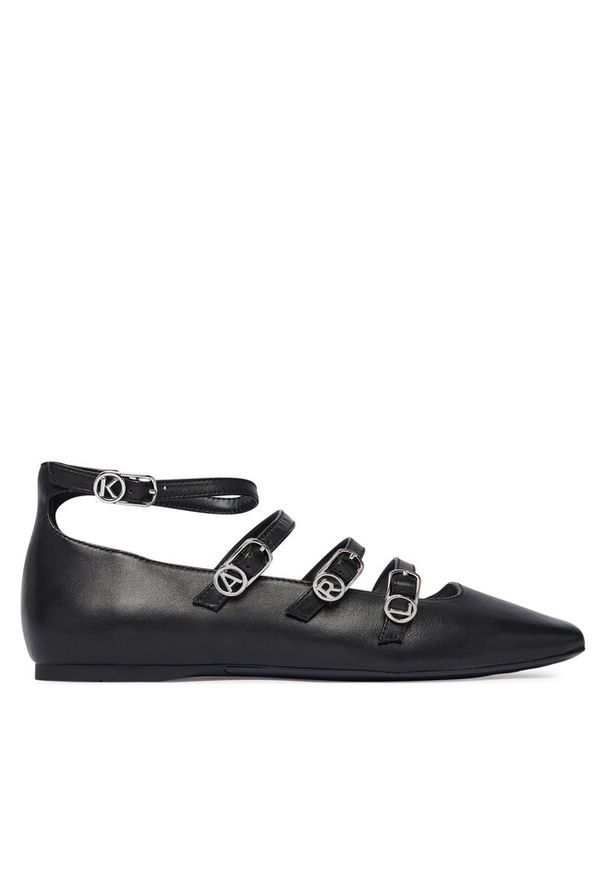 Karl Lagerfeld - Baleriny KARL LAGERFELD. Kolor: czarny