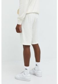 Premium by Jack&Jones szorty bawełniane męskie kolor beżowy. Kolor: beżowy. Materiał: bawełna