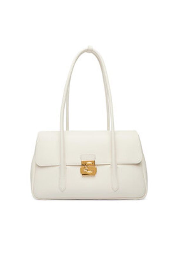 Coccinelle Torebka U4K Coccinelle C-Me Lock E1 U4K 12 03 01 Écru. Materiał: skórzane