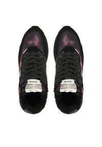 Voile Blanche Sneakersy Qwark Hype Fur Man. 2017974-09 Czarny. Kolor: czarny. Materiał: zamsz, skóra