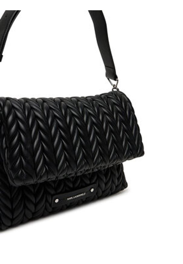 Karl Lagerfeld - KARL LAGERFELD Torebka A2W30151 Czarny. Kolor: czarny. Materiał: skórzane