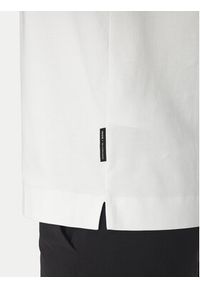 BOSS T-Shirt C-Taut 197 50543341 Biały Regular Fit. Kolor: biały. Materiał: bawełna
