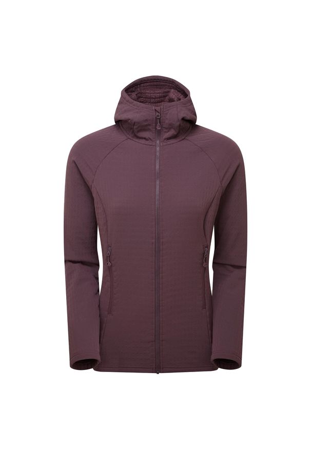Bluza damska z kapturem Montane WoProtium Xt. Typ kołnierza: kaptur. Kolor: czerwony, fioletowy, wielokolorowy