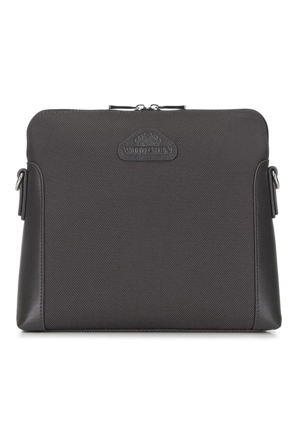 Wittchen - Torba. Kolor: brązowy. Materiał: nylon. Wzór: aplikacja. Styl: elegancki, klasyczny, casual