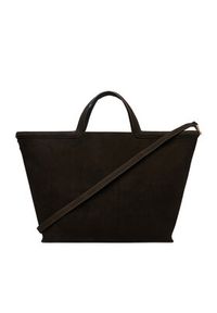 Gino Rossi - GINO ROSSI Torebka EO-LA224-19153A Brązowy. Kolor: brązowy. Materiał: zamszowe, skórzane #5