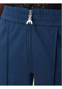 Patrizia Pepe Spodnie materiałowe 8P0813/A715 Niebieski Wide Leg. Kolor: niebieski. Materiał: wiskoza #4