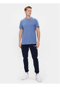 Tommy Jeans T-Shirt Classic DM0DM09598 Niebieski Regular Fit. Kolor: niebieski. Materiał: bawełna