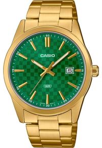 Zegarek Casio Zegarek marki Casio model MTP-VD03G-3A kolor Zółty. Akcesoria męski. Sezon: Cały rok NoSize #1