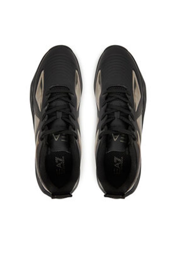 EA7 Emporio Armani Sneakersy X8X220 XK436 R313 Czarny. Kolor: czarny. Materiał: materiał