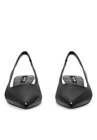 Nine West Baleriny WFA2609-1 Czarny. Kolor: czarny. Materiał: materiał #3