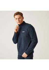 Regatta - Polar turystyczny męski Thompson lekki. Kolor: niebieski. Materiał: poliester, polar. Sport: turystyka piesza #1