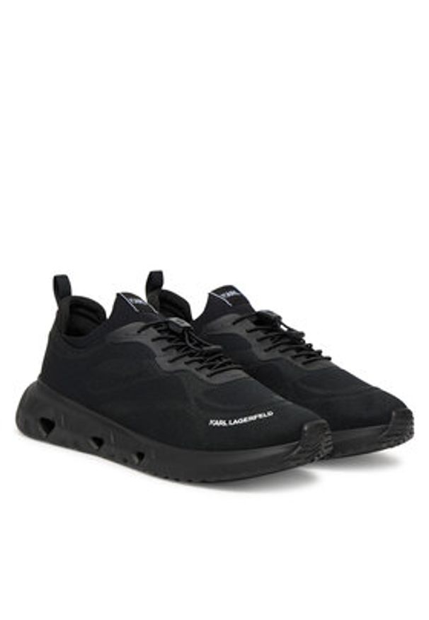 Karl Lagerfeld - KARL LAGERFELD Sneakersy KL54623 Czarny. Kolor: czarny. Materiał: materiał